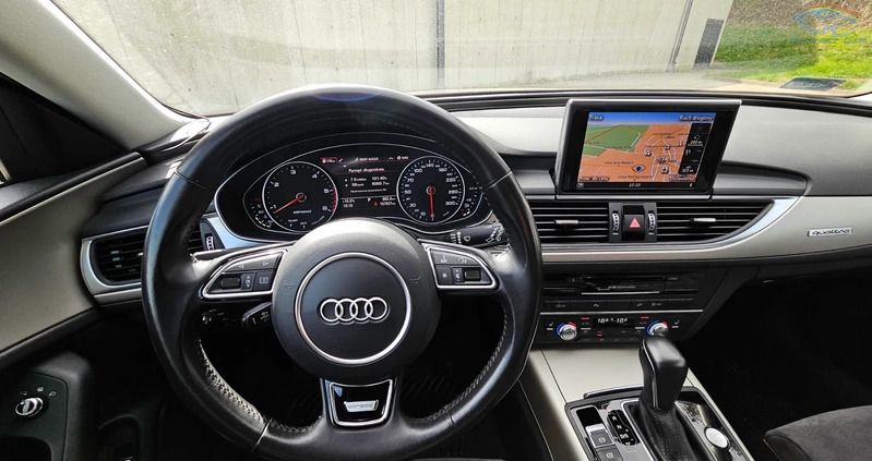 Audi A6 Allroad cena 109900 przebieg: 157900, rok produkcji 2016 z Sędziszów małe 742